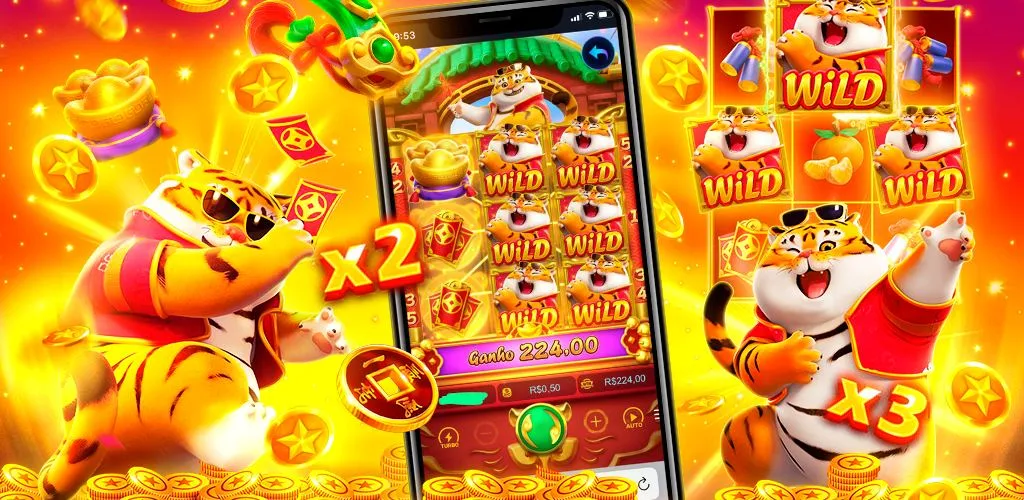 Tela mobile associada ao guia de bônus do Fortune Tiger